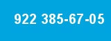 922 385-67-05 922 385-67-05